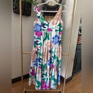 Taylor Multicolor Floral Dress